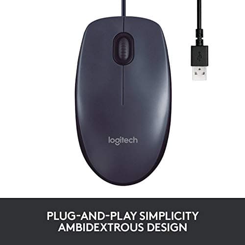 Logitech B100 Wired Optical Mouse image