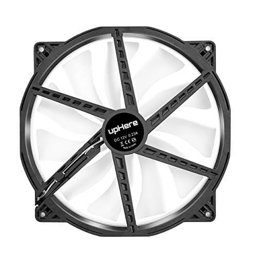 upHere P20 Series P200RD-Hydraulic Bearing 200mm Silent Red LED Computer Case Fan,P200RD image