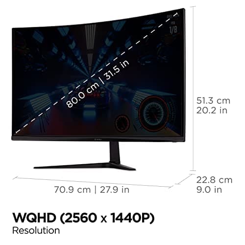 ViewSonic VX3218C-2K 32" 1440p 165Hz VA Curved Monitor image