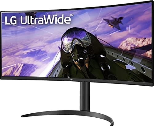 LG 34WP65C-B 34" 3440x1440 160Hz VA Curved Monitor image