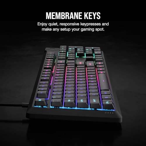 Corsair K55 CORE RGB RGB Wired Gaming Keyboard image