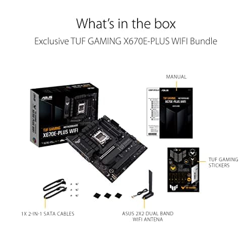 Asus X670E TUF GAMING PLUS WIFI DDR5 ATX image