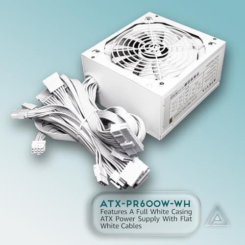 Apevia Prestige White ATX 600W Non-Modular 80+ Gold Certified image