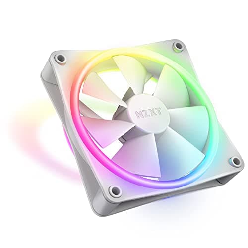 NZXT F120 RGB DUO 120mm White PWM 48.58 CFM image