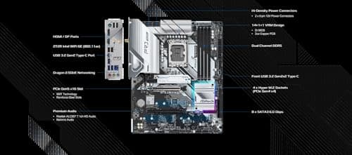 ASRock Z790 PRO RS WIFI DDR5 ATX image