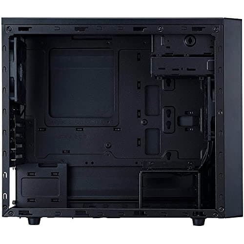 Cooler Master N200 Micro ATX Mini Tower Black with Front Panel: USB 3.2 Gen 1 Type-A and USB 2.0 Type-A image