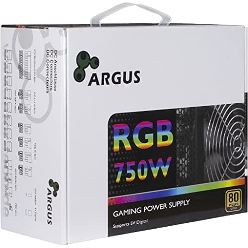 Inter-Tech Argus RGB CM II RGB 750W Semi-Modular 80+ Gold Certified image