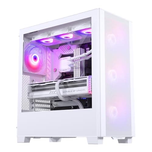 Phanteks XT PRO ULTRA ATX Mid Tower White Tempered Glass Side Panel image