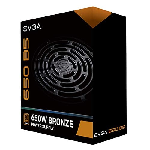 EVGA 650 B5 Black 650W Fully Modular 80+ Bronze Certified image