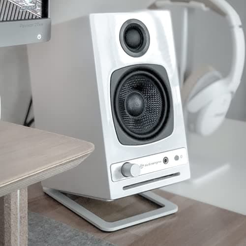Audioengine HD3-WHT 2.0 Channel 60 W White / Black Speakers image