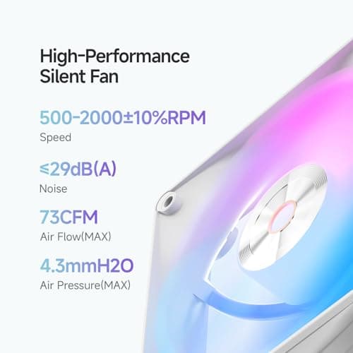 Ocypus Delta A62 ARGB Air 156mm 73 CFM Black image