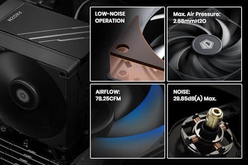 ID-COOLING FROZN A610 Air 155mm Black image