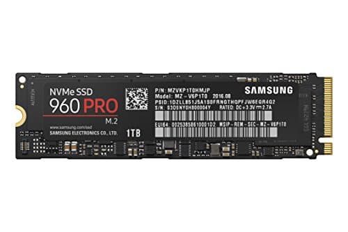 Samsung 960 Pro 1TB M.2 SSD PCIe 3.0 NVMe image