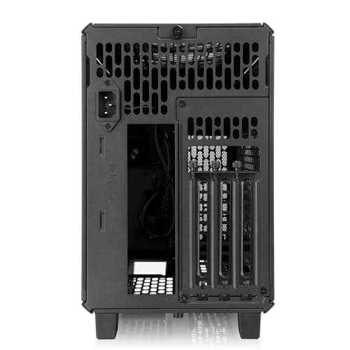 Thermaltake TR100 Mini-ITX Desktop Black Mesh Side Panel image