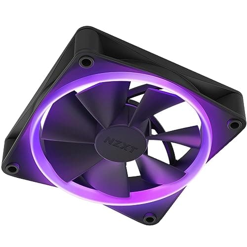 NZXT F120 120mm Black Addressable RGB PWM 50.18 CFM image