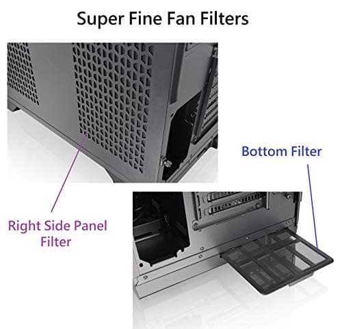 Thermaltake View 51 ARGB Edition ATX Full Tower Black Tempered Glass Side Panel, USB 3.2 Gen 2 Type-C, USB 3.2 Gen 1 Type-A, USB 2.0 Type-A image