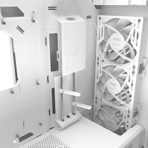ASUS ROG Strix Helios II White Edition EATX mid-Tower Gaming PC case image