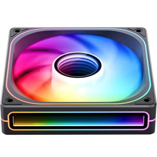 Jonsbo ZB-120B 120mm Black Addressable RGB PWM 65.26 CFM 1-Pack image