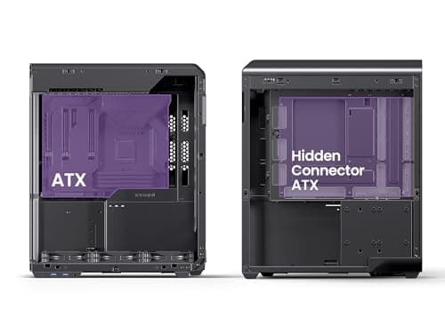 SSUPD Xhuttle ATX Mid Tower White Tempered Glass image