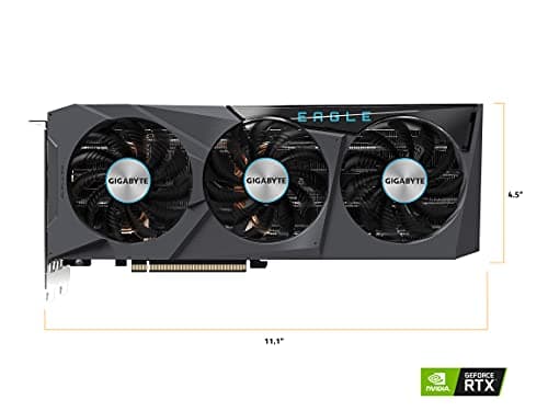 Gigabyte EAGLE OC GeForce RTX 3070 Ti 8GB GDDR6X Black image