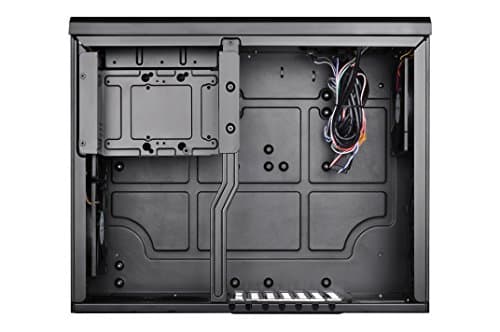 Silverstone GD10B HTPC Black with USB 3.2 Gen 1 Type-A Front Panel image