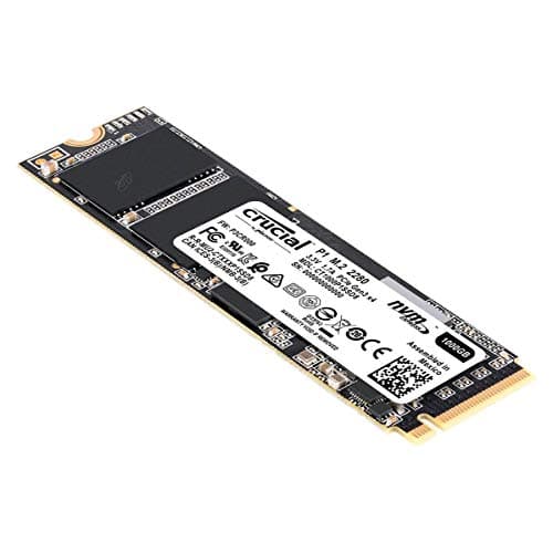 Crucial P1 1TB SSD M.2-2280 PCIe 3.0 x4 NVMe image