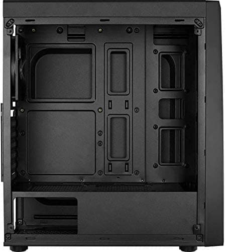 Aerocool Bolt ATX Mid Tower Tempered Glass with USB 3.2 Gen 1 Type-A and USB 2.0 Type-A, Dimensions: 410 x 194 x 444 image