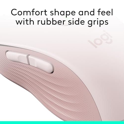 Logitech Signature M650 Bluetooth/Wireless/Wired Optical Pink Mouse image