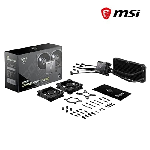 MSI MEG CORELIQUID S280 Water 280mm Black image