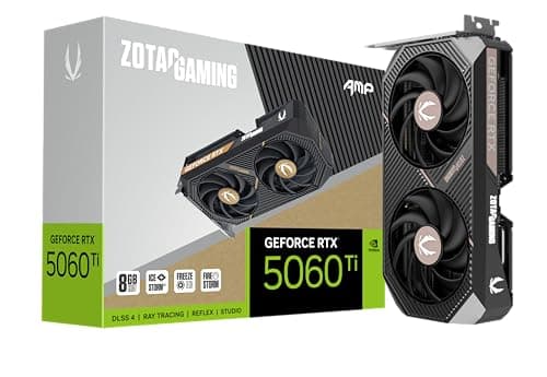 Zotac GAMING AMP GeForce RTX 5060 Ti 8GB GDDR7 Black image