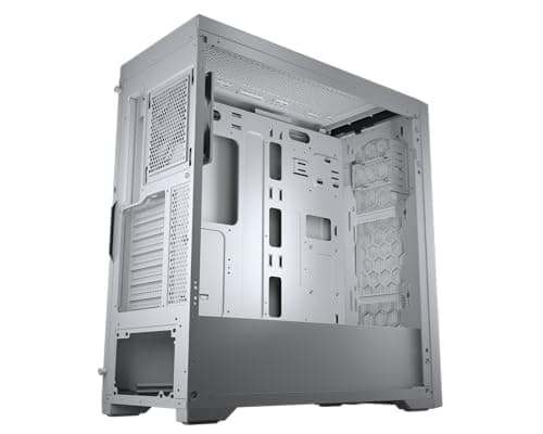 Cougar MX330-G Pro ATX Mid Tower White Tempered Glass Side Panel image