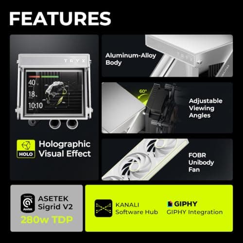 TRYX HOLO ARGB 360mm Liquid Cooler White image