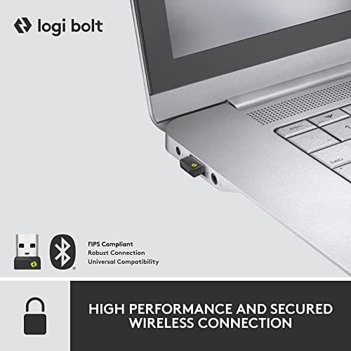 Logitech MX Keys Bluetooth/Wireless/Wired/Wired Mini Keyboard With Laser Mouse image