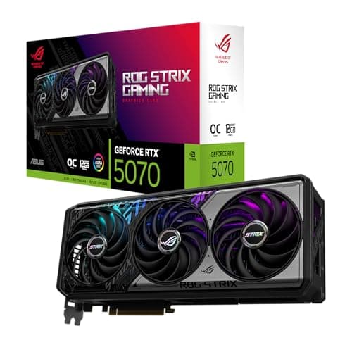Asus ROG STRIX OC GeForce RTX 5070 12GB GDDR7 Black / Silver main image