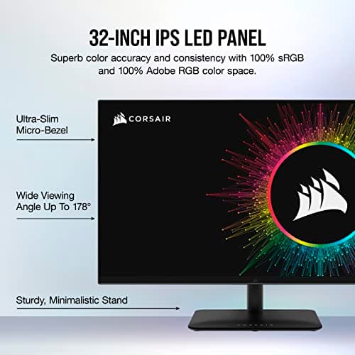 Corsair XENEON 32UHD144-A 32" 4K 144Hz IPS Monitor image