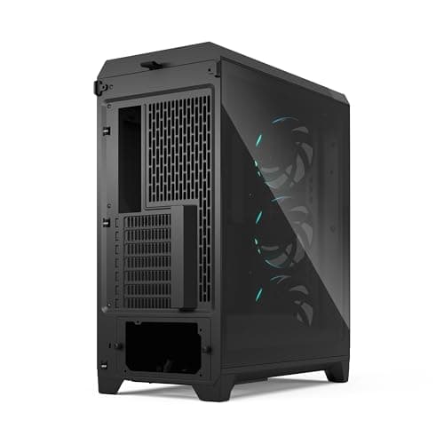 Fractal Design Meshify 3 ATX Mid Tower Black with Tinted Tempered Glass Side Panel and USB 3.2 Gen 2x2 Type-C, USB 3.2 Gen 1 Type-A Front Panel image