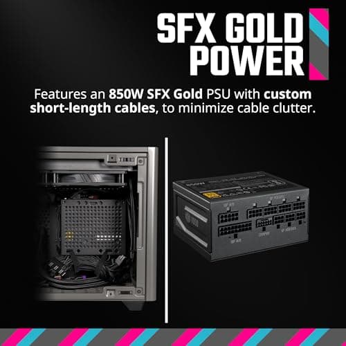 Cooler Master NR200P MAX UK Edition Mini-ITX Tower Black Tempered Glass image