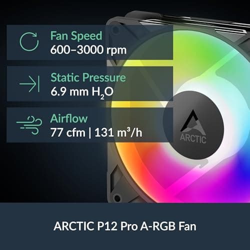 ARCTIC Liquid Freezer III Pro A-RGB 77 CFM Water 240mm Black image