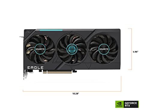 Gigabyte EAGLE OC GeForce RTX 4070 12GB GDDR6X Black image
