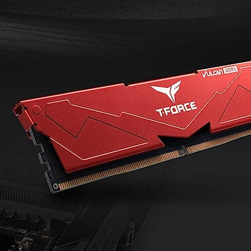 TEAMGROUP T-Force Vulcan Red DDR5-6400 CL32 32GB (2x16GB) image