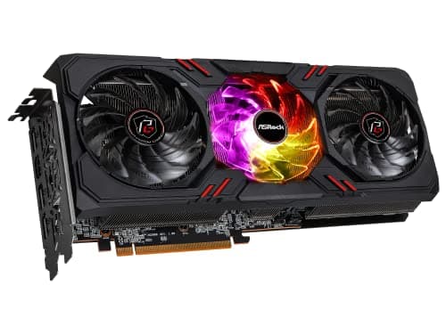 ASRock Radeon RX 7600 Phantom Gaming OC 8GB GDDR6 Black image