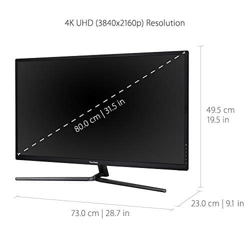 ViewSonic VX3211-4K-MHD 31.5" 4K 60Hz VA Monitor image