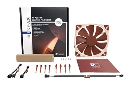 Noctua A20 200mm Brown PWM 86.46 CFM image