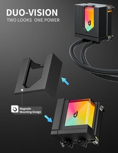 upHere E240KC Water 240mm Black image