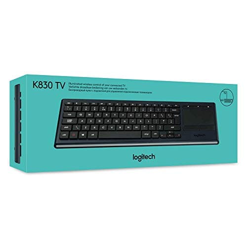Logitech K830 Wireless Slim Keyboard With Touchpad image