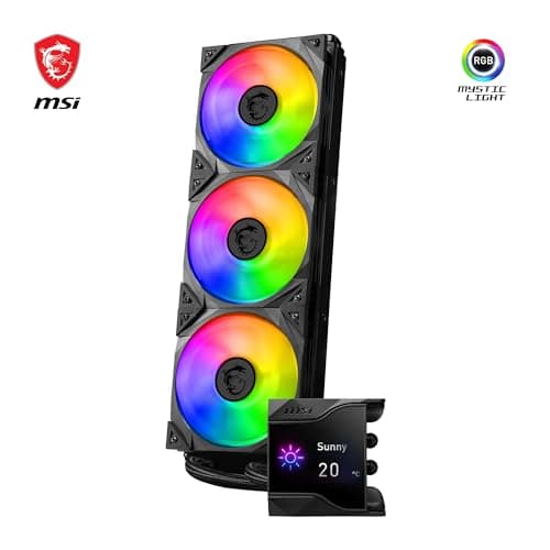 MSI MPG CORELIQUID D360 Water 360mm 77.4 CFM Black image