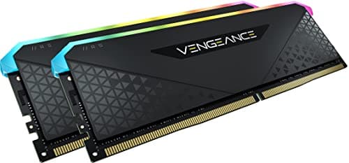 Corsair Vengeance RGB RS Black / Gray DDR4-3200 CL16 16GB (2x8GB) image