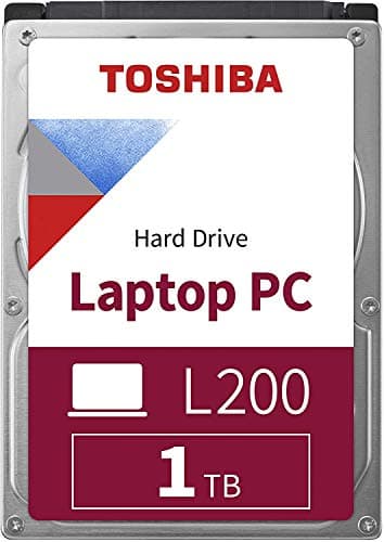 Toshiba L200 1TB HDD 5400RPM 2.5" SATA image