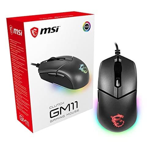 MSI Clutch GM11 Wired Optical Gaming Mouse image