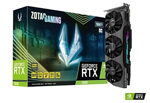 Zotac GAMING Trinity OC GeForce RTX 3090 24GB GDDR6X Black main image